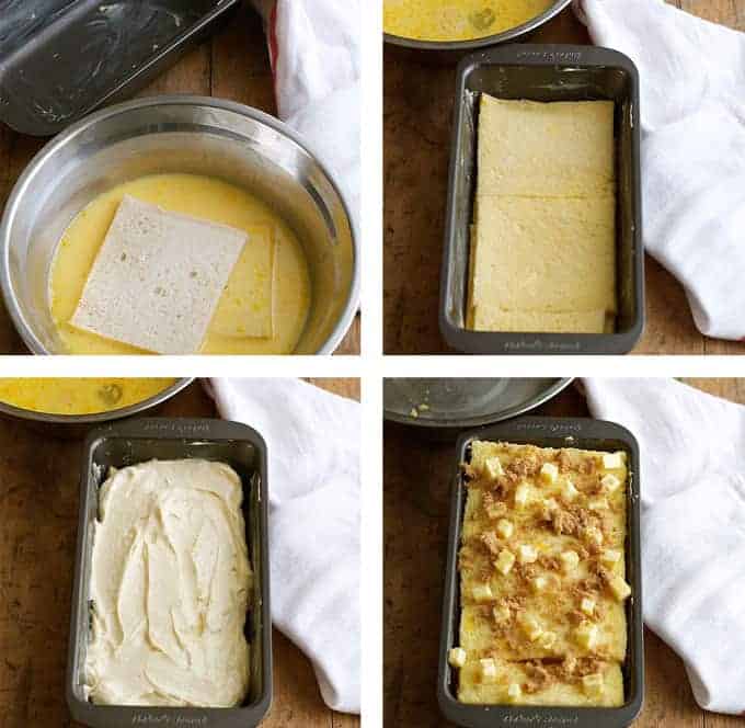 How to make Cream Cheese Stuffed French Toast Loaf