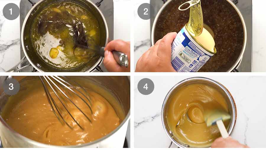 How to make Caramel Brownies