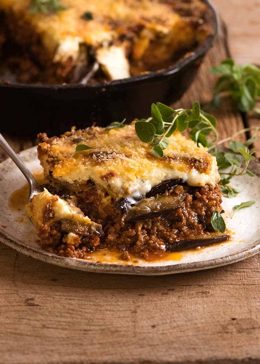 Moussaka (Greek Beef and Eggplant Lasagna) | RecipeTin Eats