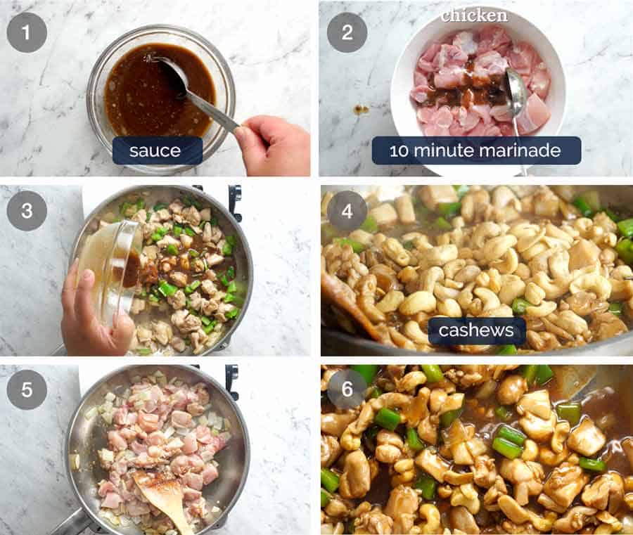 How to make Chinese Cashew Chicken