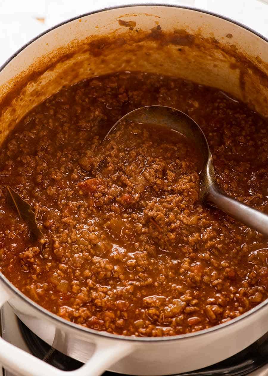 Meat Sauce for Moussaka