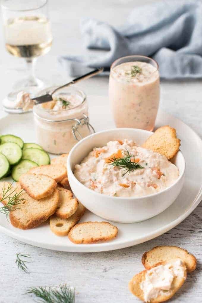Easy Posh Smoked Salmon Pots Or Dip RecipeTin Eats