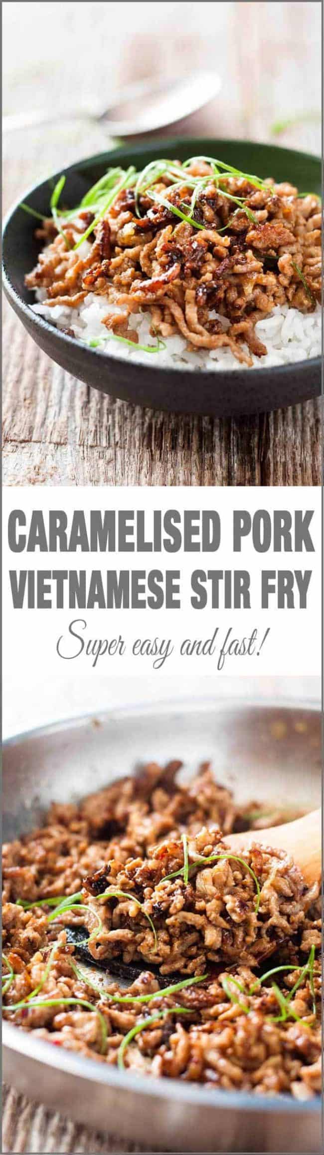 Vietnamese Caramelised Pork Bowls | RecipeTin Eats