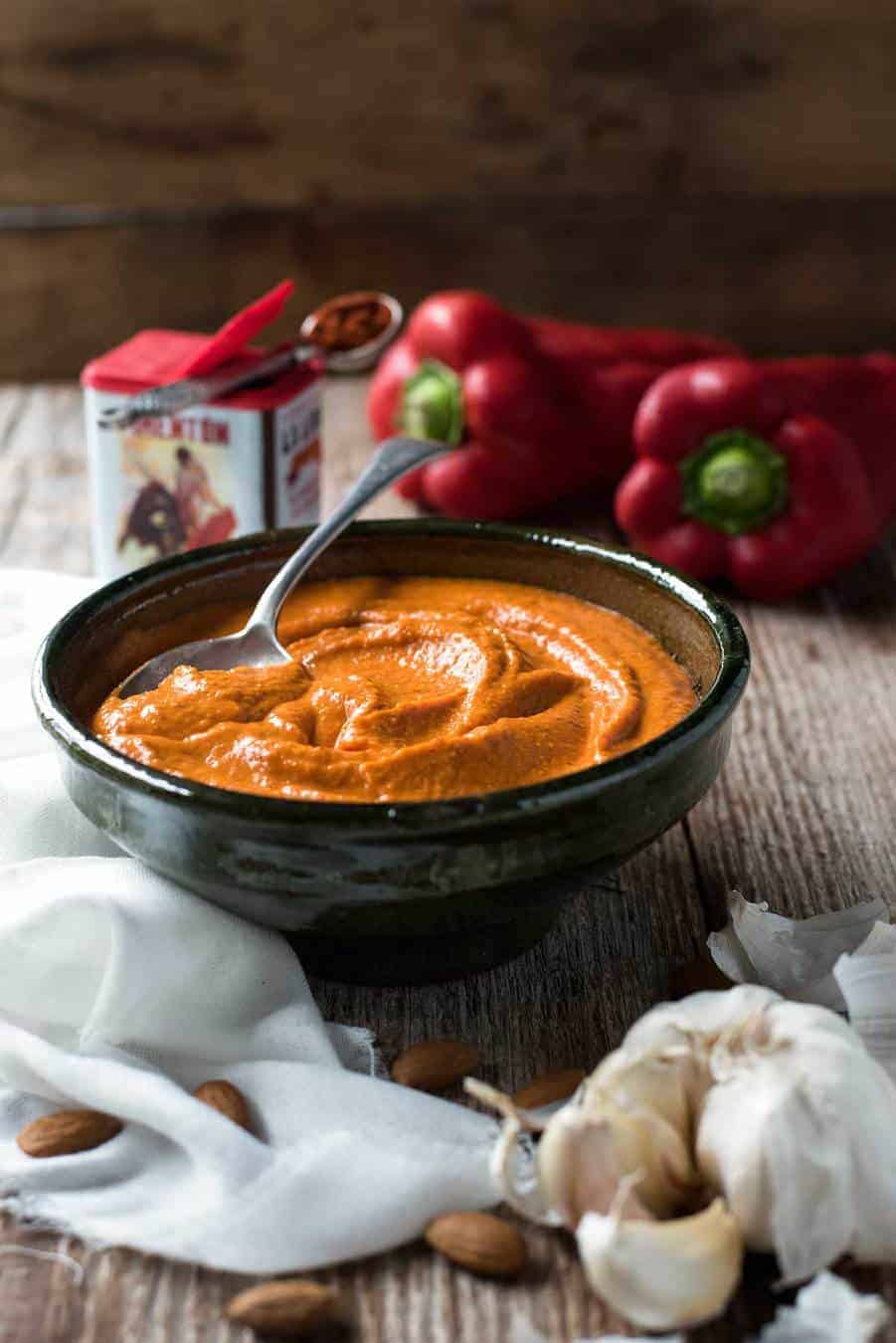Magic Spanish Romesco Sauce / Dip  RecipeTin Eats