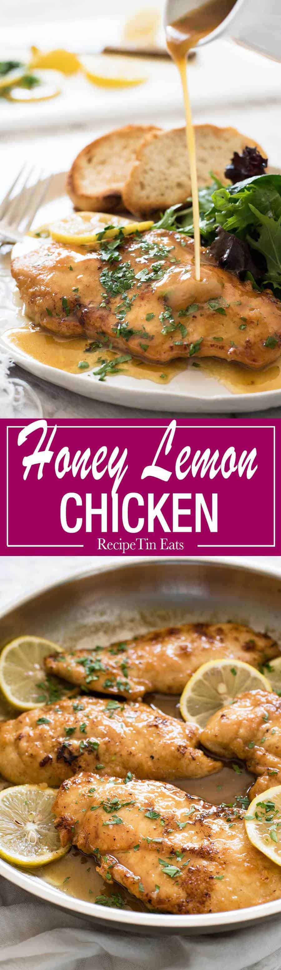 The honey lemon sauce is divine!!! This chicken is part of my regular rotation!