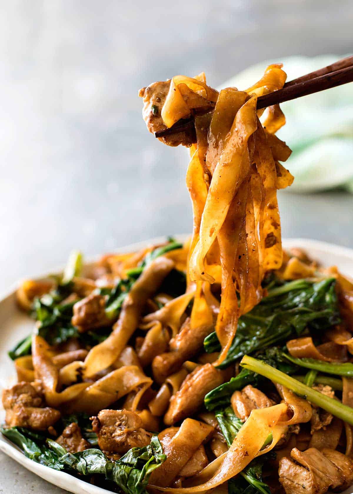 Pad See Ew Thai Stir Fried Noodles Recipetin Eats