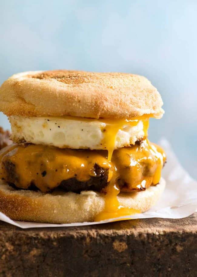 Sausage & Egg McMuffin | McDonald's Copycat Recipes You Need To Try Right Now 