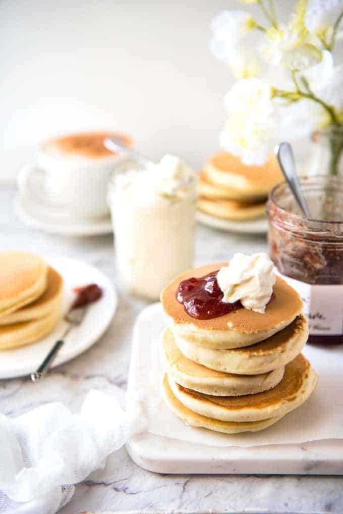 Perfect Easy Pikelets- Easy and fast to make, these are sure to become a family favourite! recipetineats.com