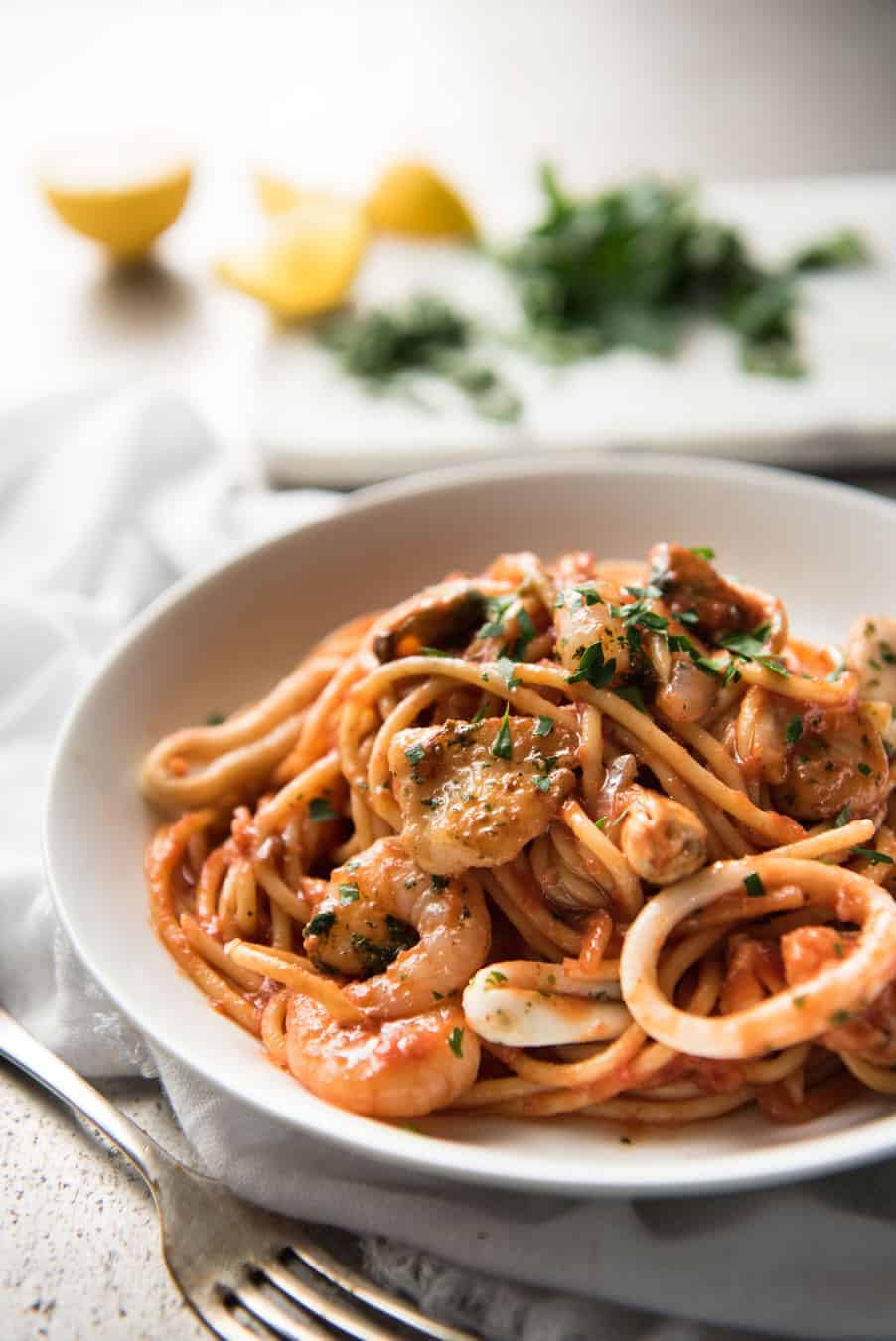 Seafood Spaghetti Marinara