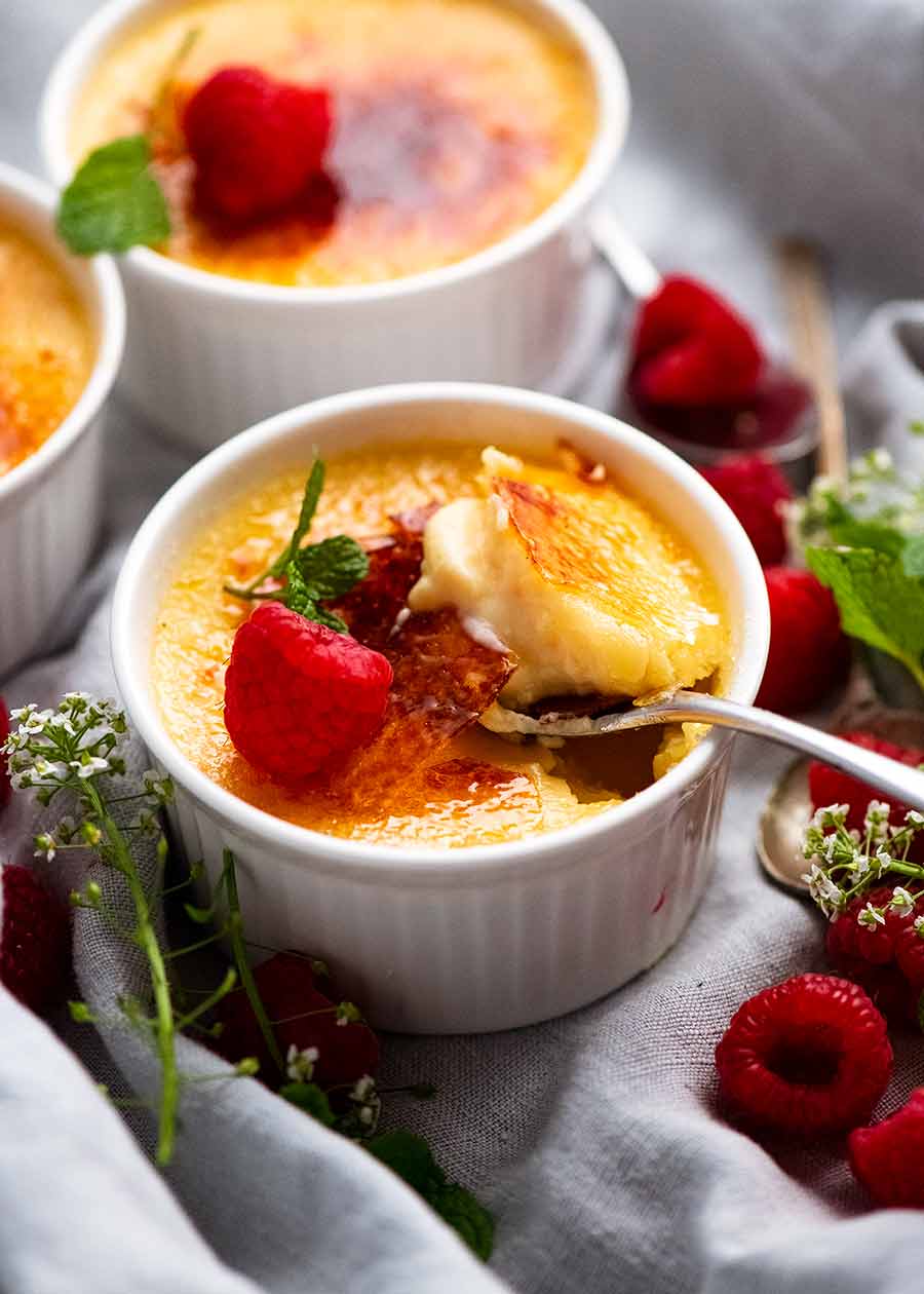Crème Brûlée (French vanilla custard) | RecipeTin Eats