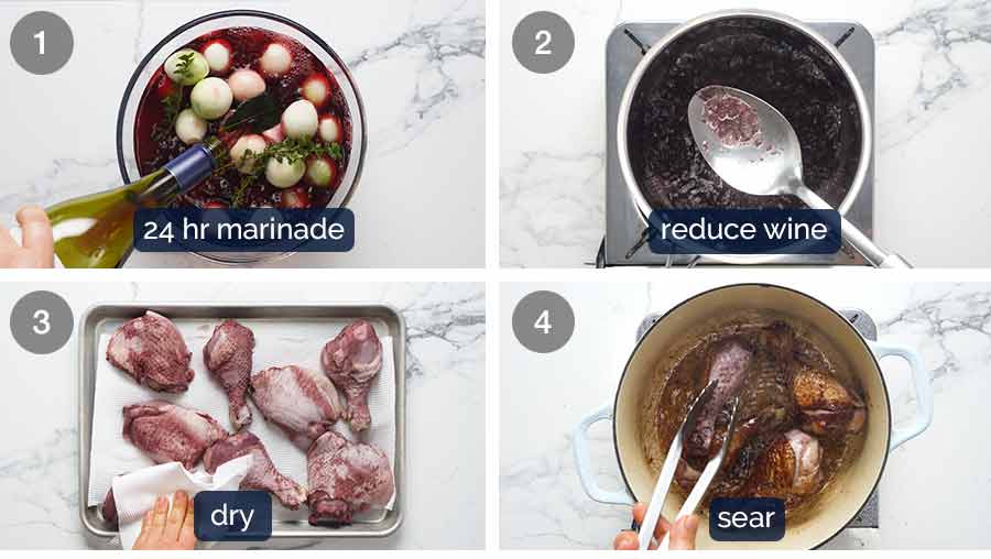 How to make Coq au Vin - French chicken stew