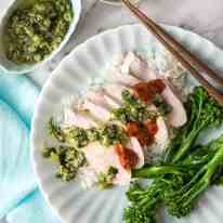 Extra juicy perfect Poached Chicken Breast guaranteed to work every single time! This technique is so easy, it will blow your mind. Served with a gorgeous Ginger Scallion (Shallot) Sauce. recipetineats.com