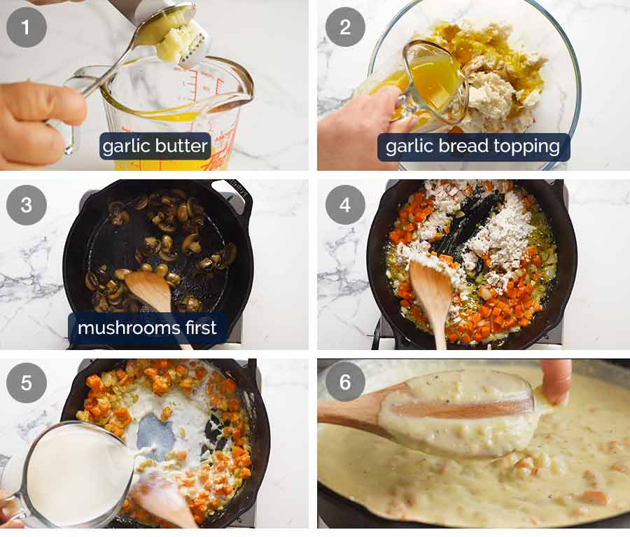 How to make Leftover Turkey Pot Pie