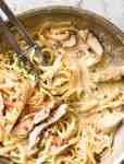 Creamy Chicken and Bacon Pasta - for all those days when nothing but a creamy pasta will do. recipetineats.com