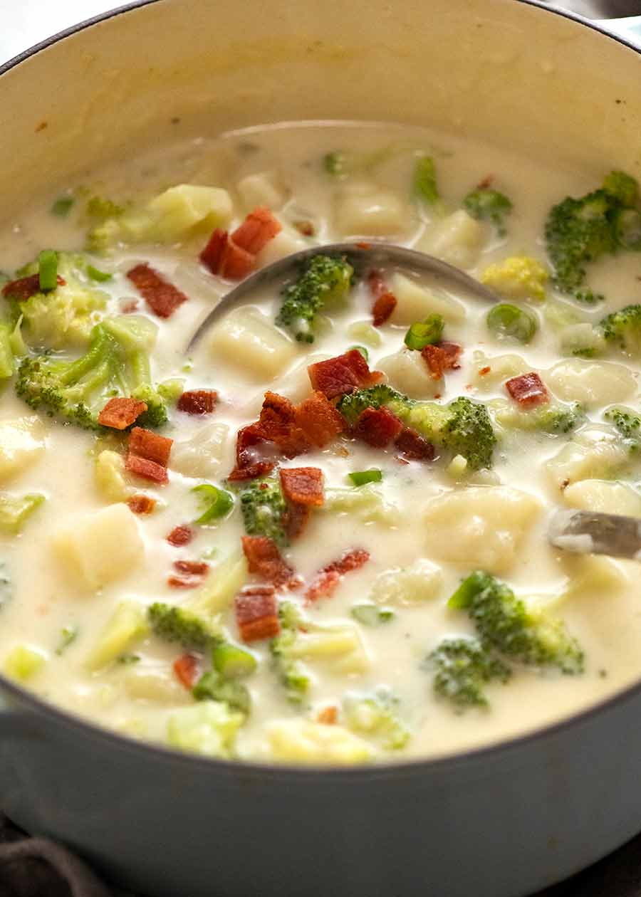 Broccoli and Potato Soup  RecipeTin Eats