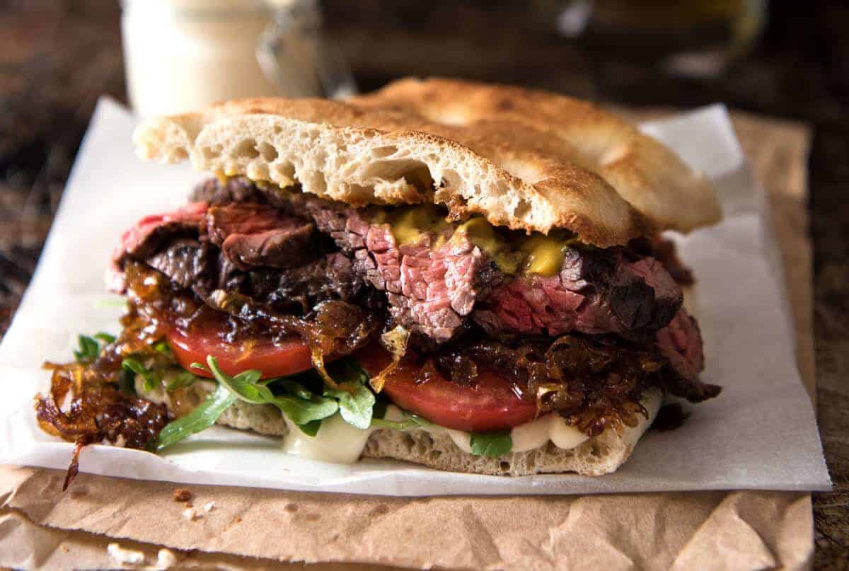 Steak Sandwich | RecipeTin Eats