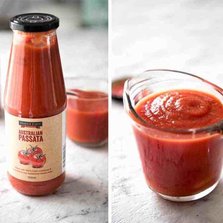 What is Tomato Passata? It's pureed strained tomatoes with no flavourings added. Used in many tomato based sauces, it produces a thicker and stronger tomato flavour than using canned crushed tomatoes. recipetineats.com