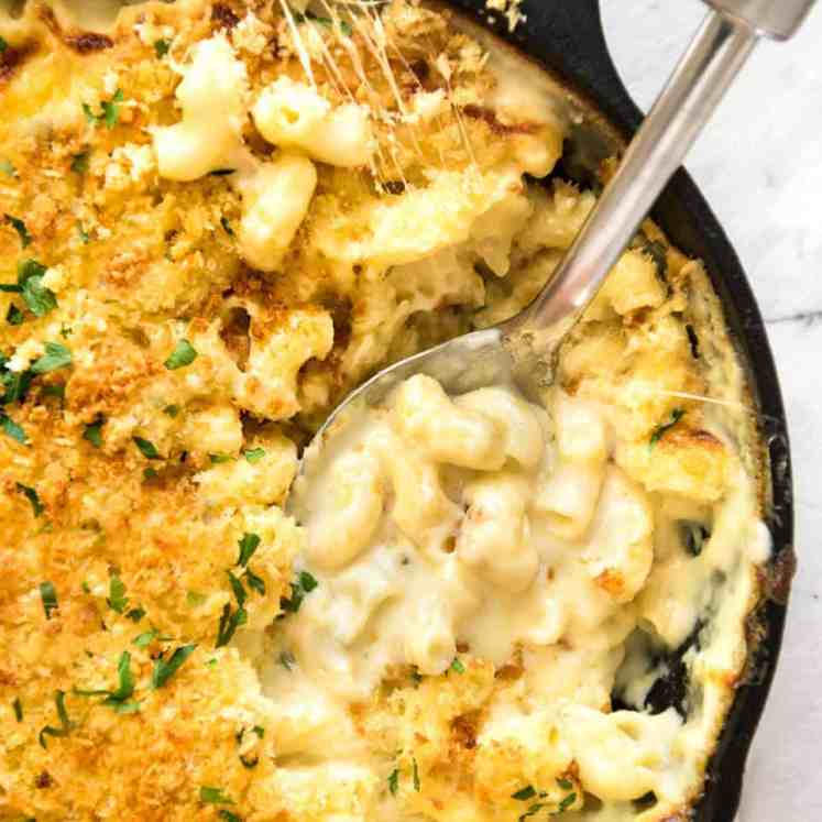 An epic Baked Mac and Cheese! Perfect in every way, the ultimate comfort food. recipetineats.com