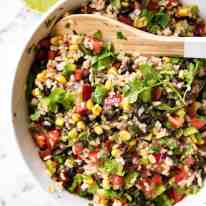 Bright, zesty, and full of flavour, this Cowboy Rice Salad will transport you to the wild, wild west!