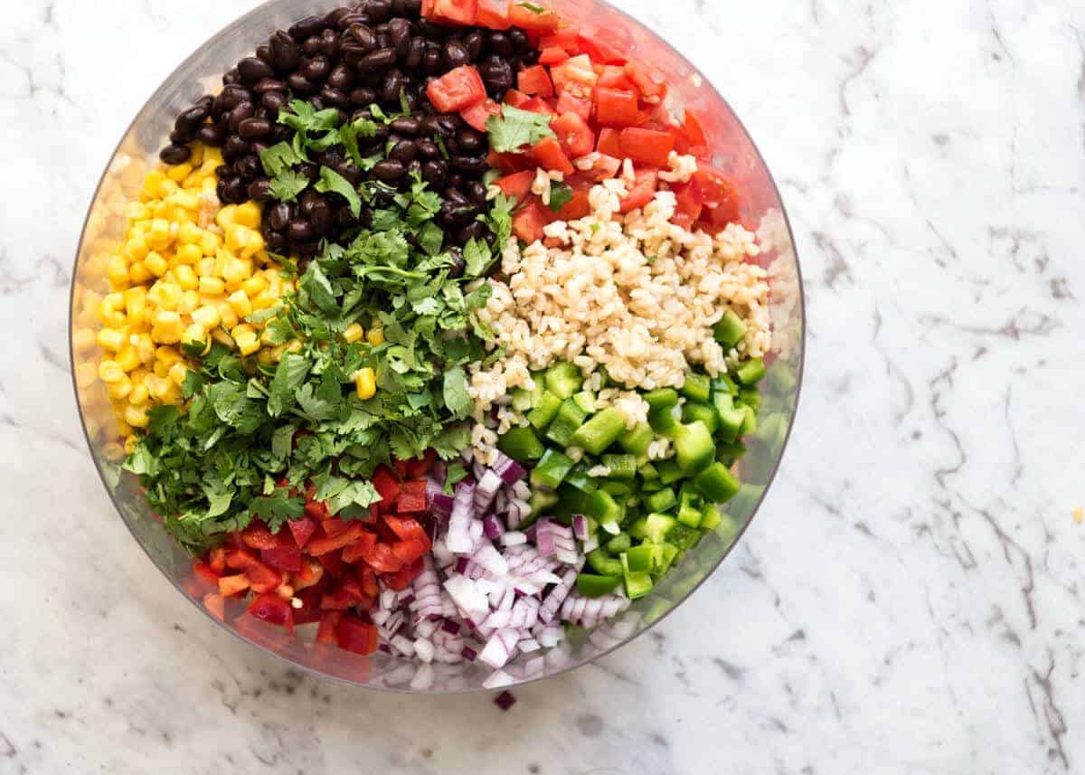 Cowboy Rice Salad Recipetin Eats