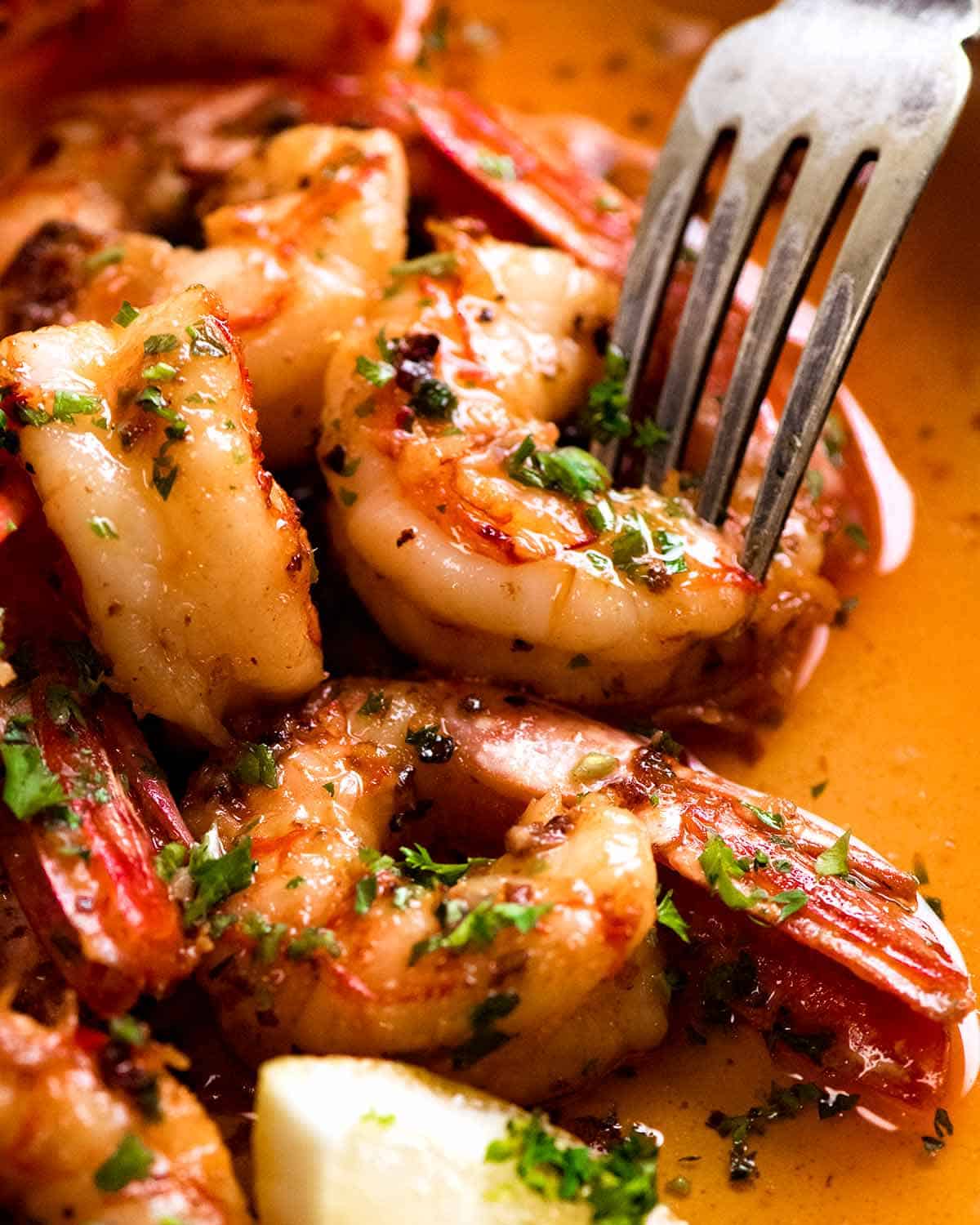 Garlic Prawns Shrimp Recipetin Eats