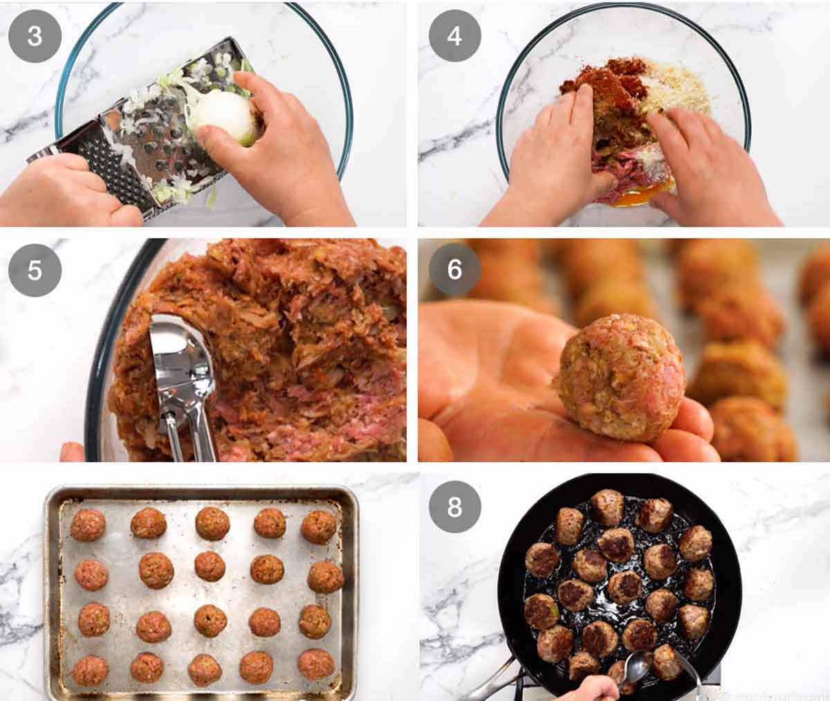 How to make Moroccan lamb meatballs