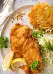 There is nothing quite like a freshly made schnitzel. Extra crunchy and golden, make this with pork, chicken, veal or turkey. recipetineats.com