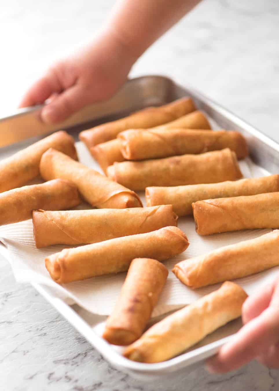 You've never really had a Spring Roll until you've tried homemade ones. With the quick video tutorial, you'll master it in no time! www.recipetineats.com