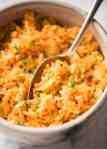Fluffy, beautifully seasoned Mexican Red Rice (Arroz Rojo). Truly like what you get at restaurants! recipetineats.com