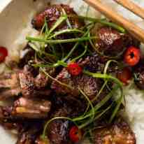 Vietnamese Caramel Pork is a simple, magical recipe - tender pork in a sweet savoury glaze and no hunting down unusual ingredients! recipetineats.com