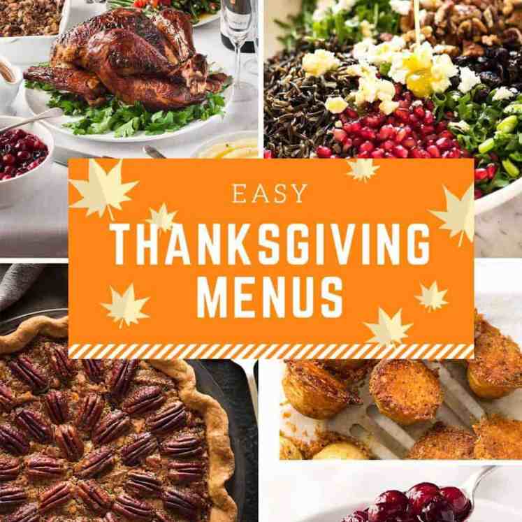 Easy Thanksgiving Menus recipetineats.com
