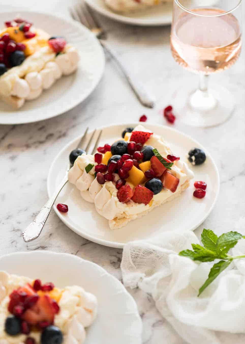 The Never Ending Meringue Tart - Easy, make ahead, show stopper dessert for a crowd! recipetineats.com
