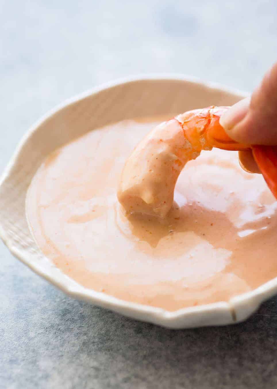 Marie Rose / Thousand Island Dipping Sauce for Prawns (Shrimp) recipetineats.com
