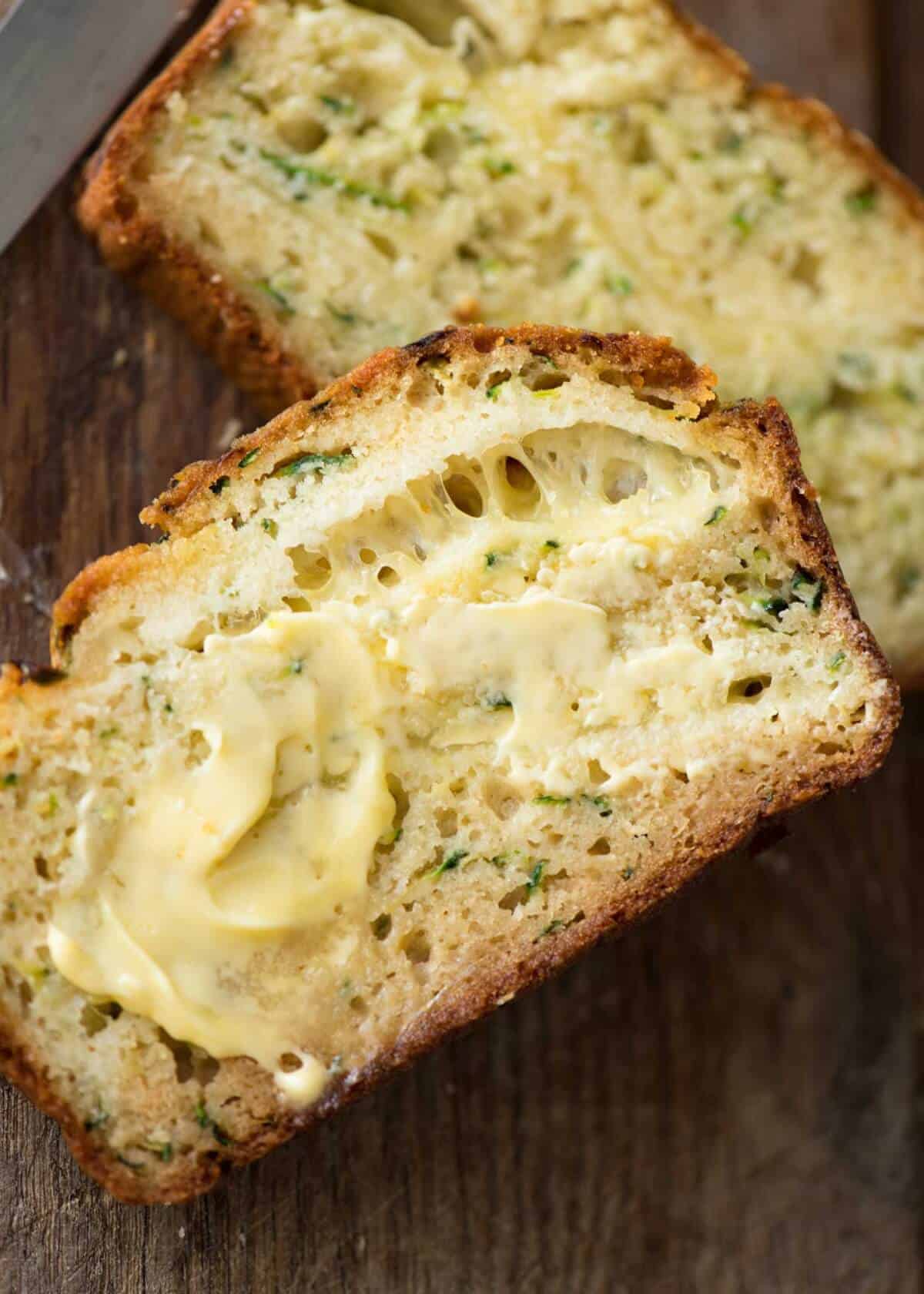 Cheesy Zucchini Bread No Yeast  RecipeTin Eats