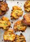 The best, buttery, golden, ultra crispy smashed potatoes you will ever have! recipetineats.com