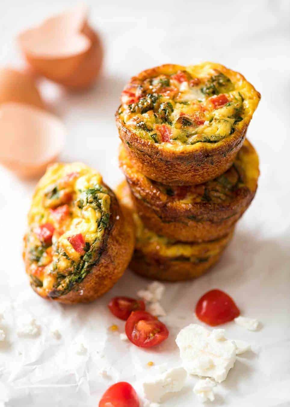 Mediterranean Savoury Muffins | RecipeTin Eats