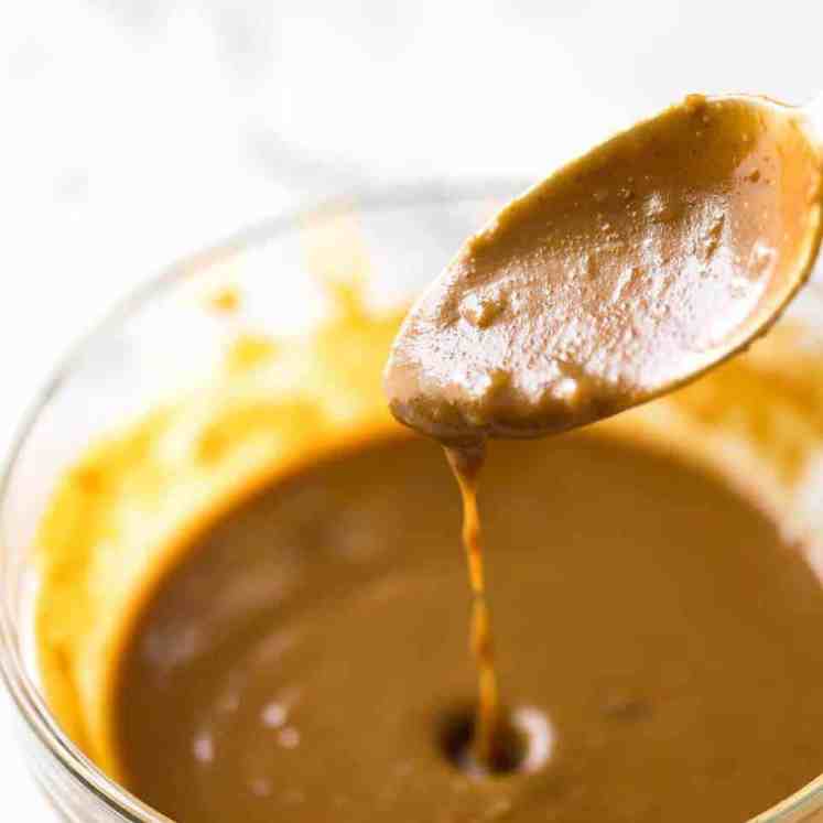A Satay Peanut Sauce for Stir Fries and Noodles - the flavour belies the short list of simple ingredients. This is a gem of a recipe - use the "formula" to make stir fries and noodles using what you have on hand. recipetineats.com