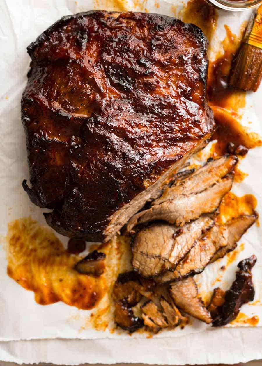 Slow Cooker Beef Brisket With BBQ Sauce RecipeTin Eats