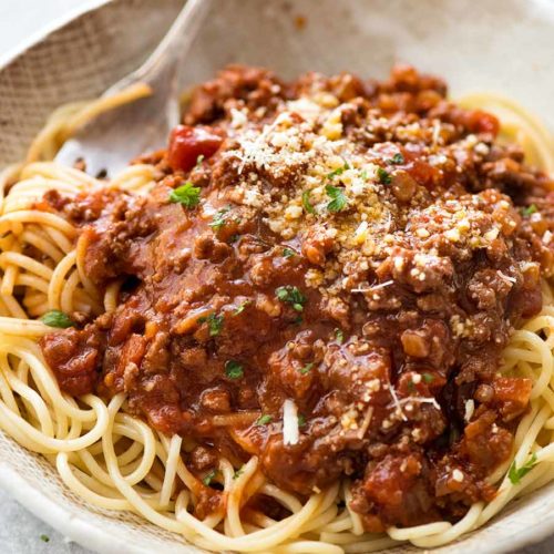 Spaghetti Bolognese | RecipeTin Eats