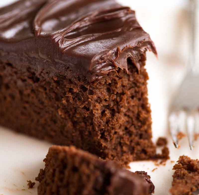 Easy Chocolate Fudge Cake Recipetin Eats