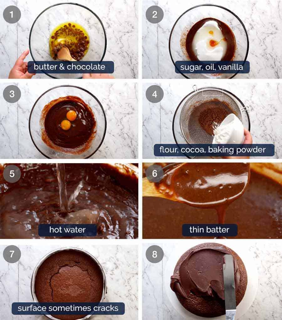 Easy Chocolate Fudge Cake Recipetin Eats