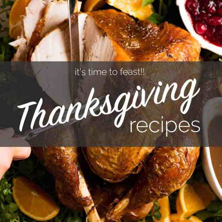 Thanksgiving recipes on RecipeTin Eats