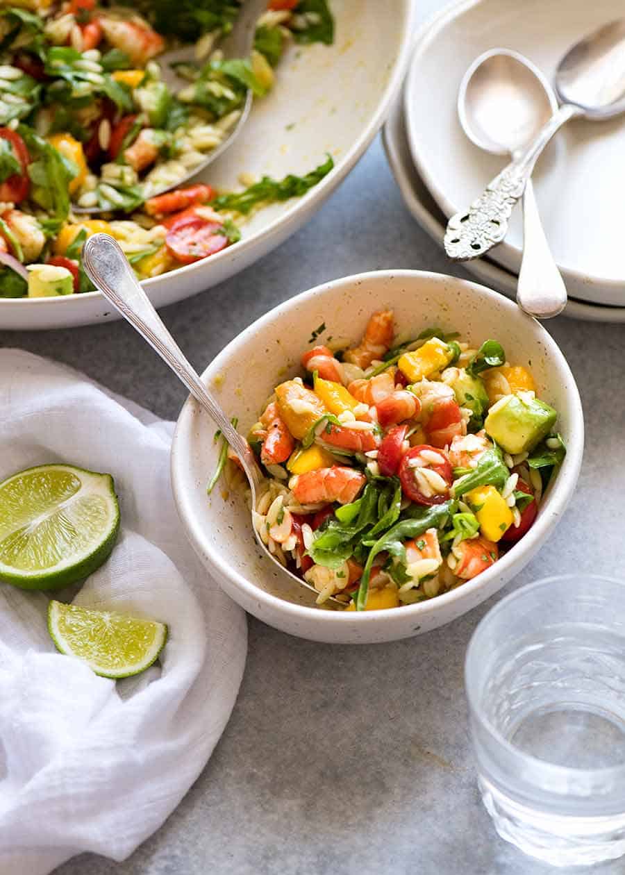 Prawn Mango Avocado Summer Salad | RecipeTin Eats