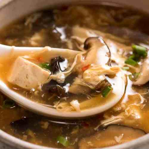 Order Hot & Sour Soup food online from Oriental Delight store, Dover on bringmethat.com
