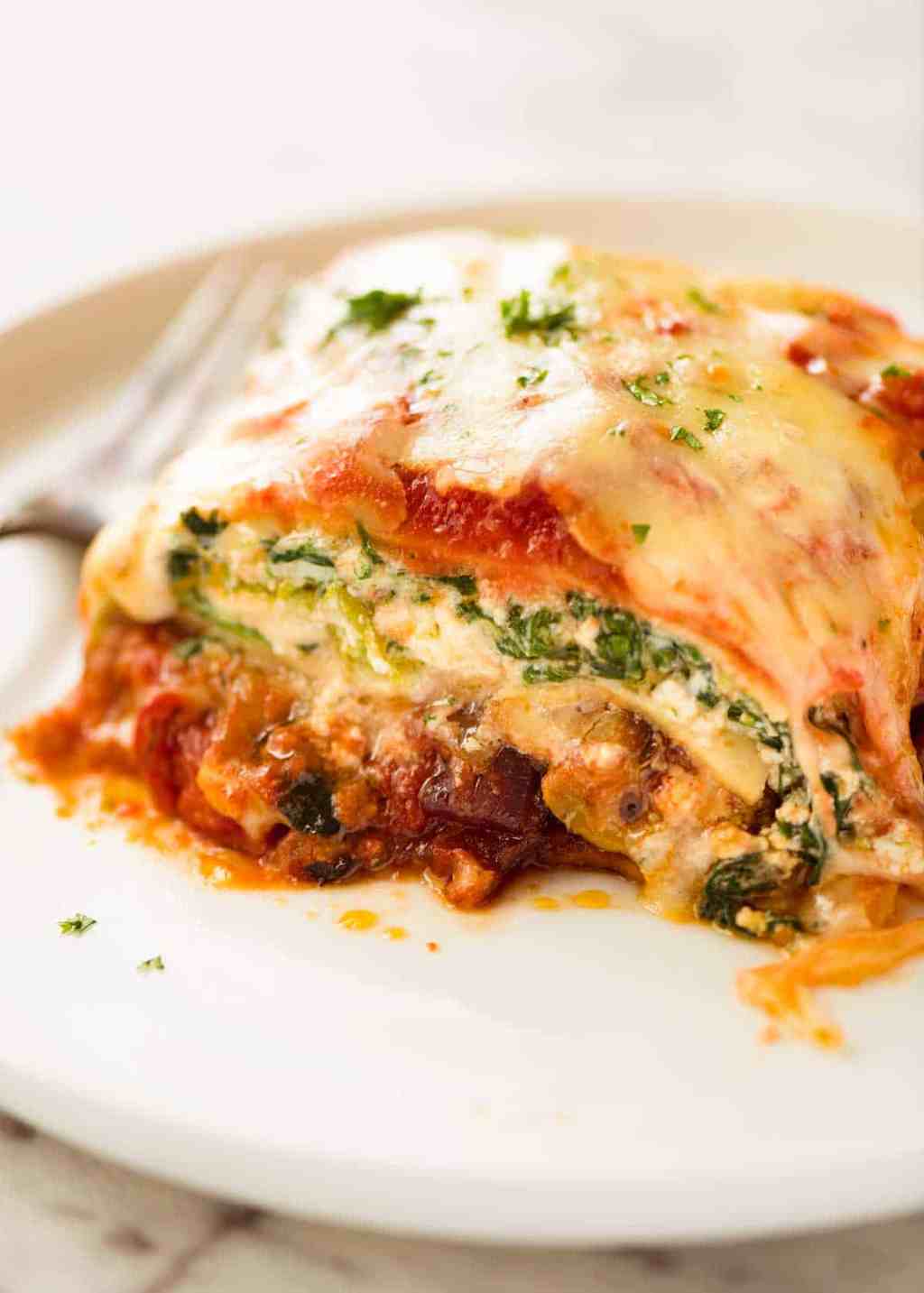 Meatless Italian Lasagna Recipe