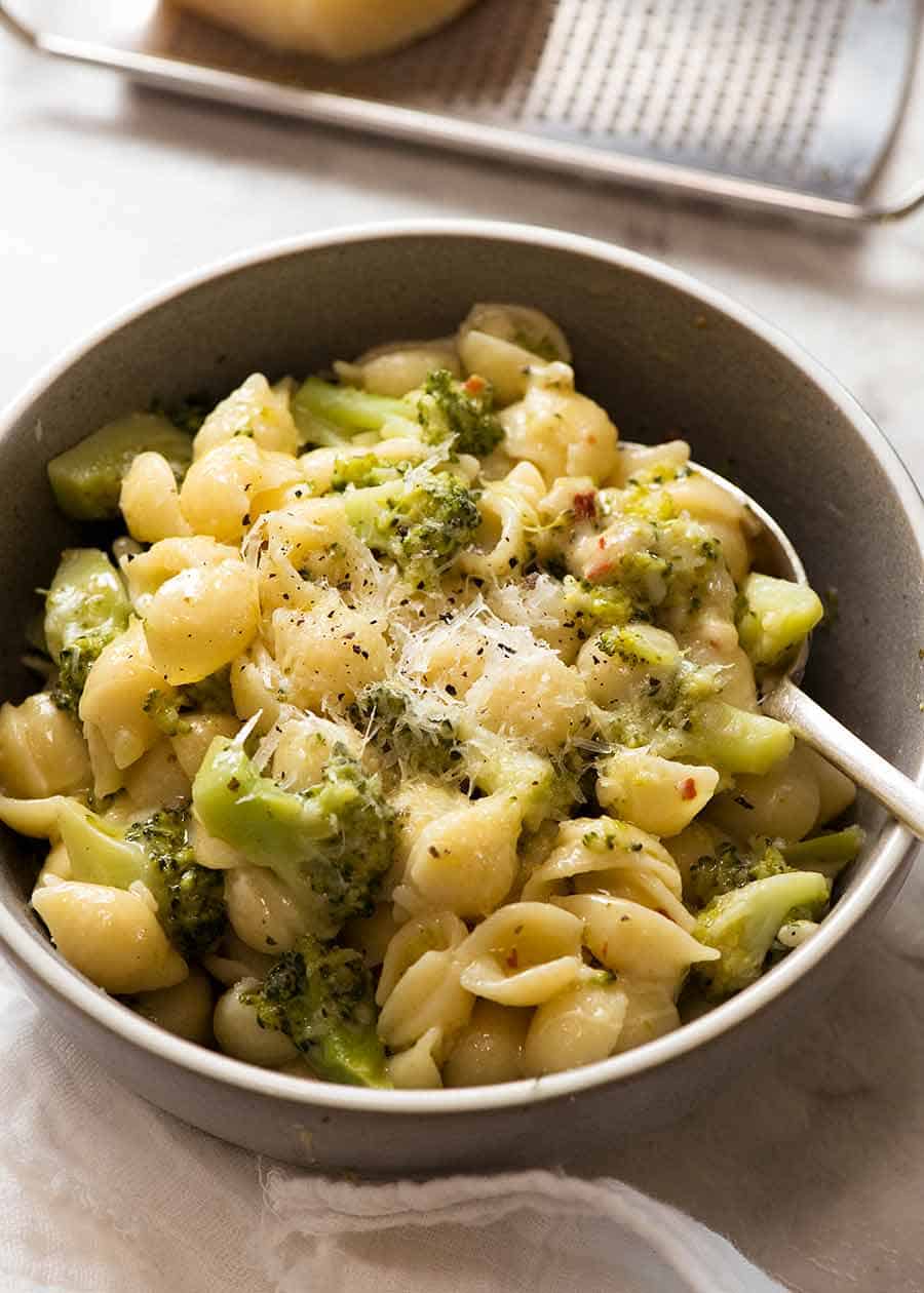 Really Quick Broccoli Pasta | RecipeTin Eats