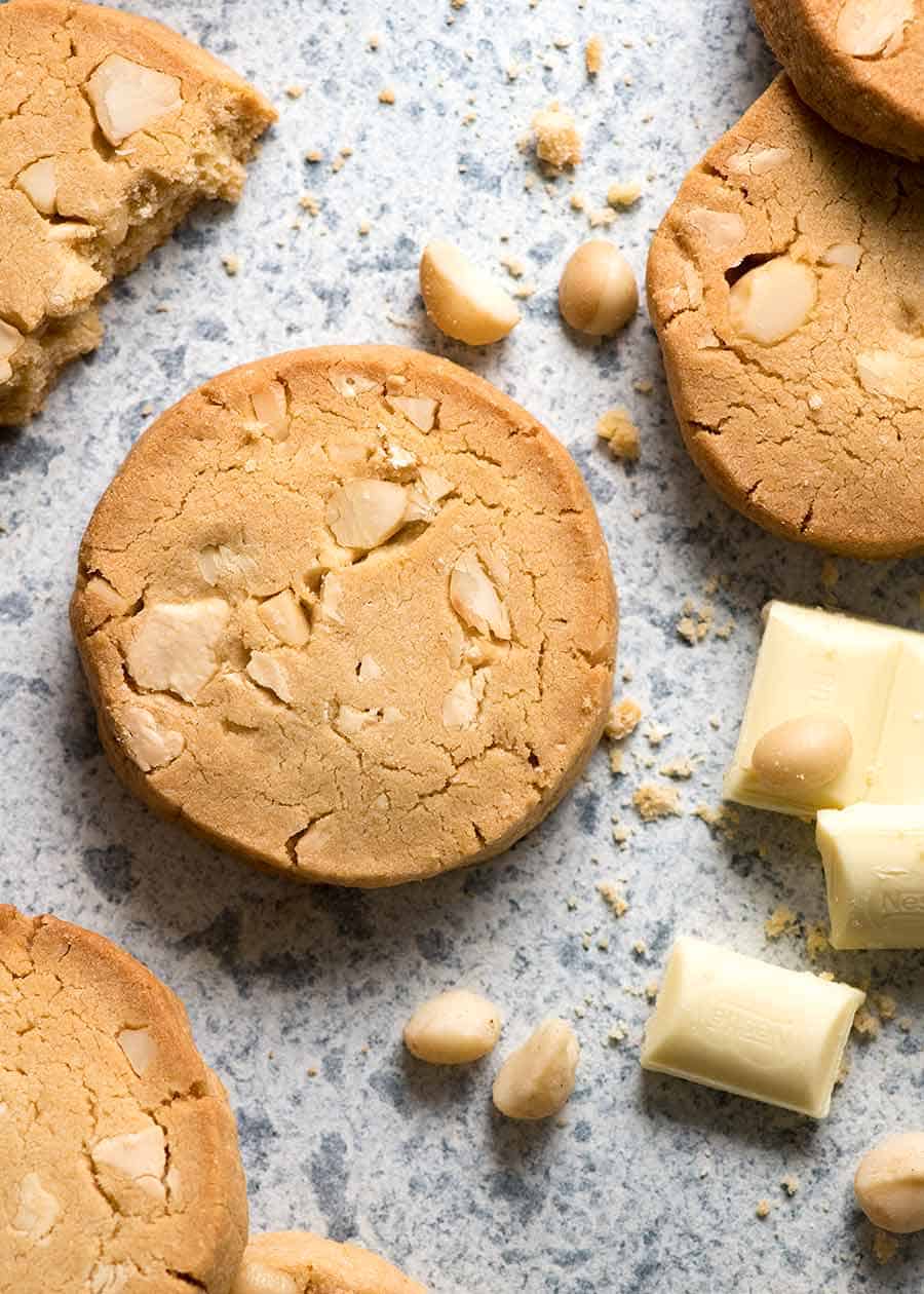 Byron Bay White Chocolate Macadamia Nut Cookies | RecipeTin Eats
