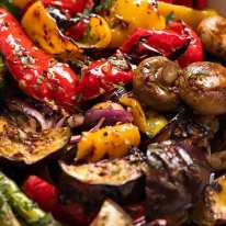 Marinated BBQ Vegetables (grilled vegetables)