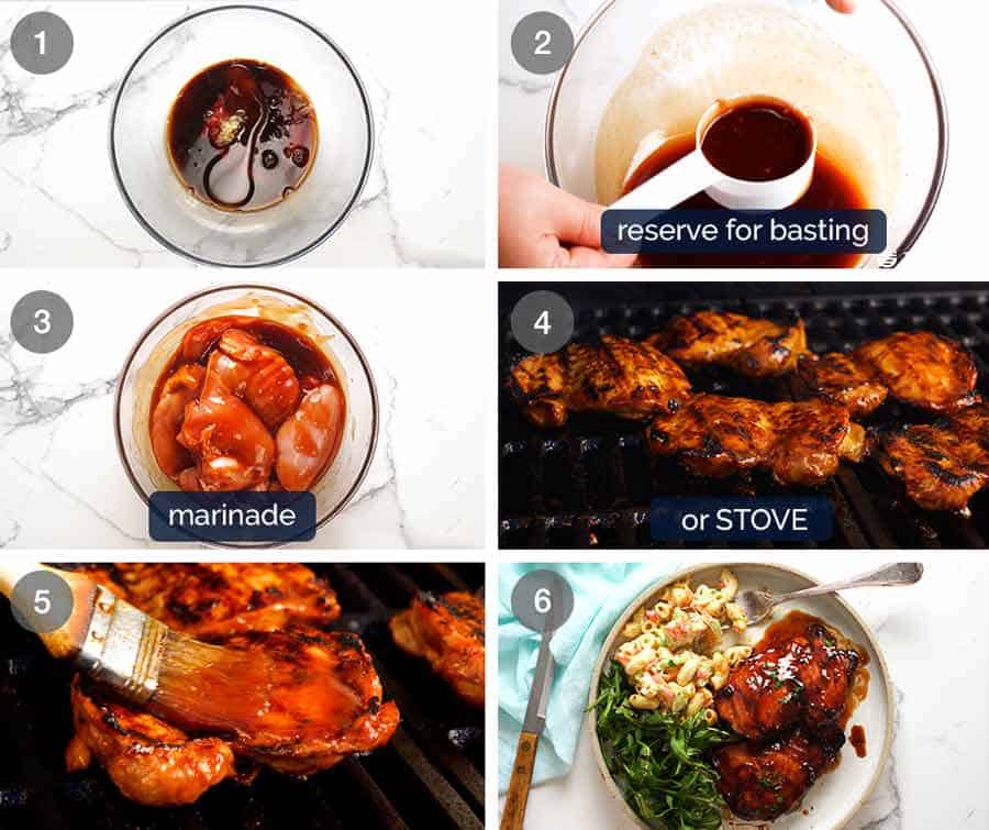 How to make Sticky Grilled Chicken