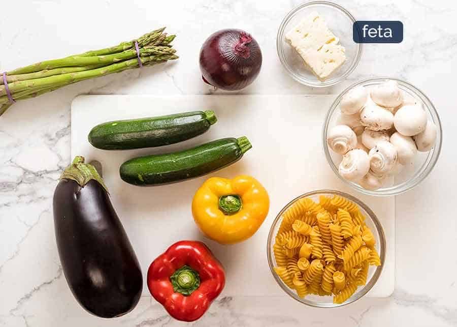MARINATED Vegetarian Pasta Salad! | RecipeTin Eats